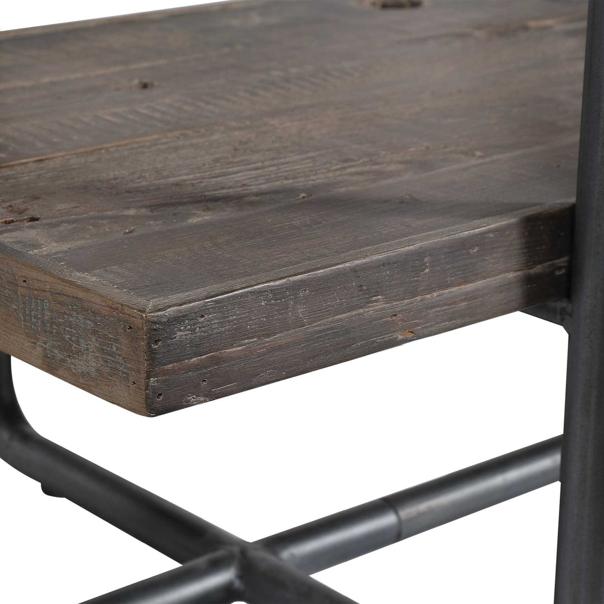 Modern European furniture - Brushed Pewter Framed Bookshelf - www.oroa.com