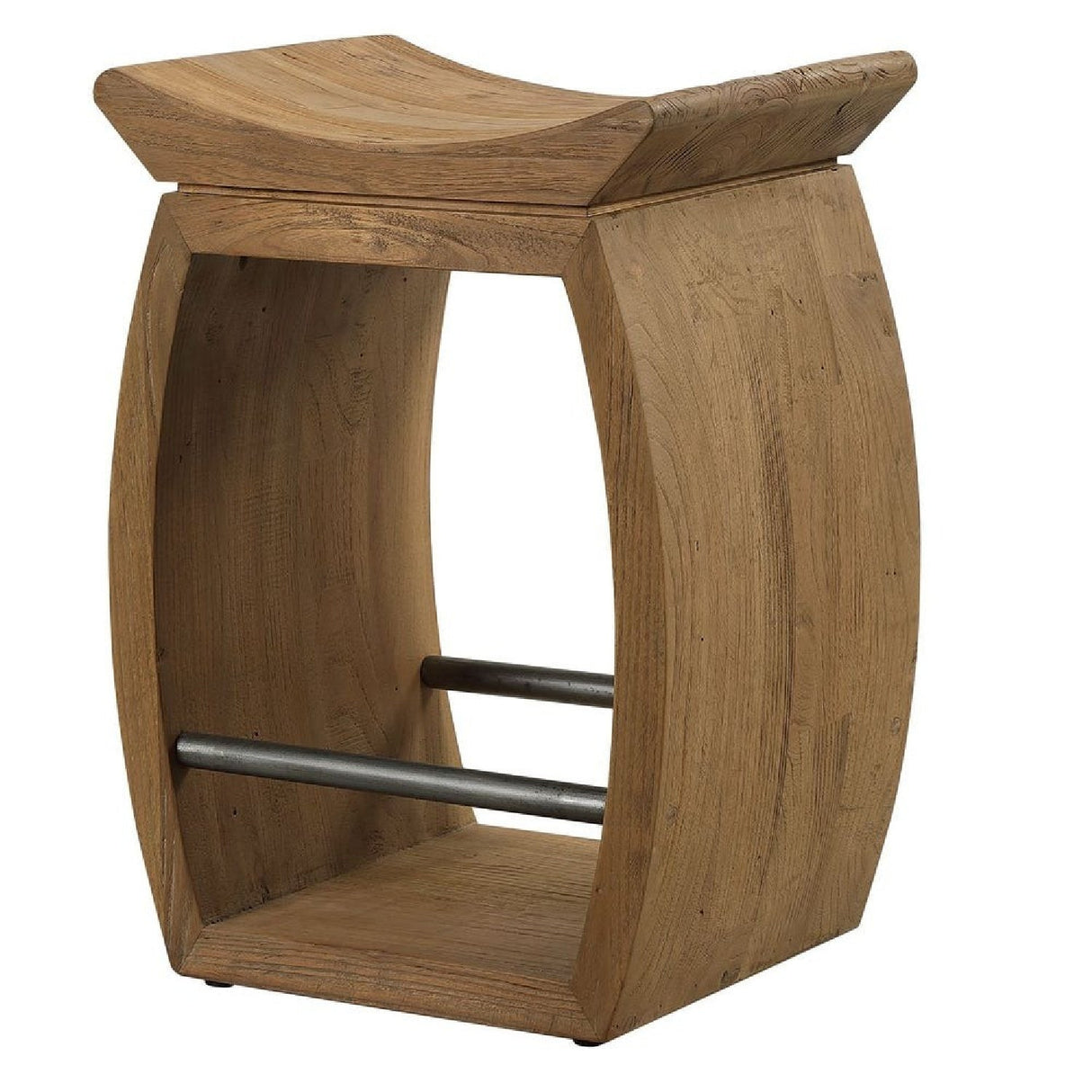 Elm Wood Counter Stool by Uttermost Connor