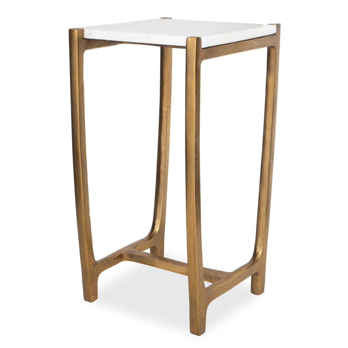 Modern European furniture - Antique Gold Framed Accent Table Table - www.oroa.com