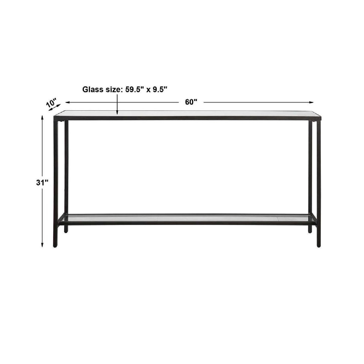 Modern European furniture - Beveled Mirror Console Table - www.oroa.com