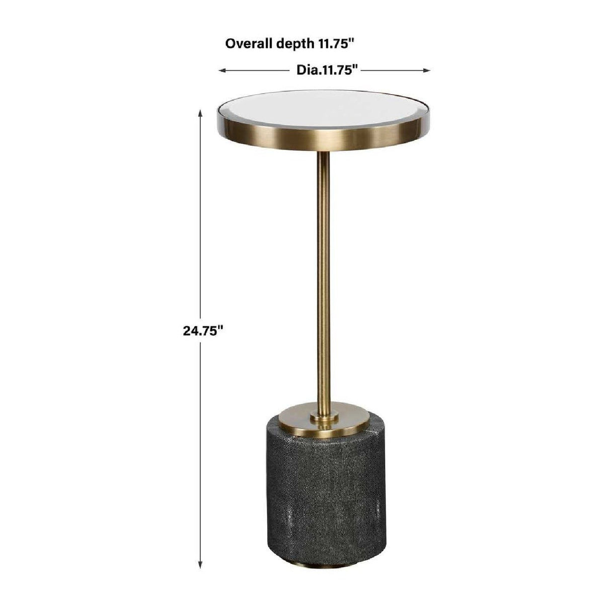 Modern European furniture - Shagreen Base Drink Table - www.oroa.com