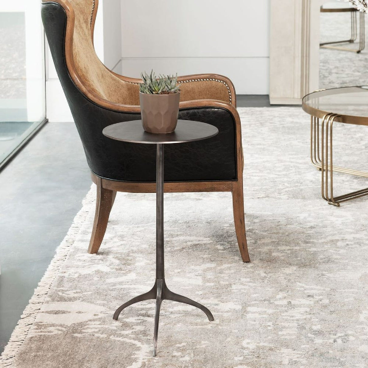 Modern European furniture - Tripod Accent Table - www.oroa.com