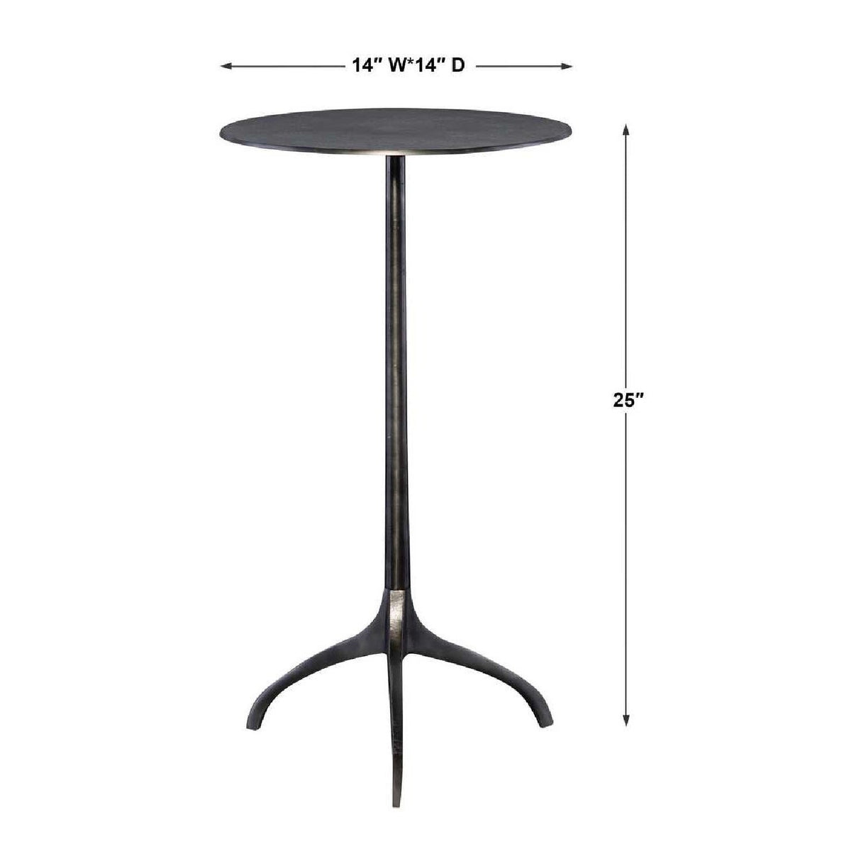 Modern European furniture - Tripod Accent Table - www.oroa.com