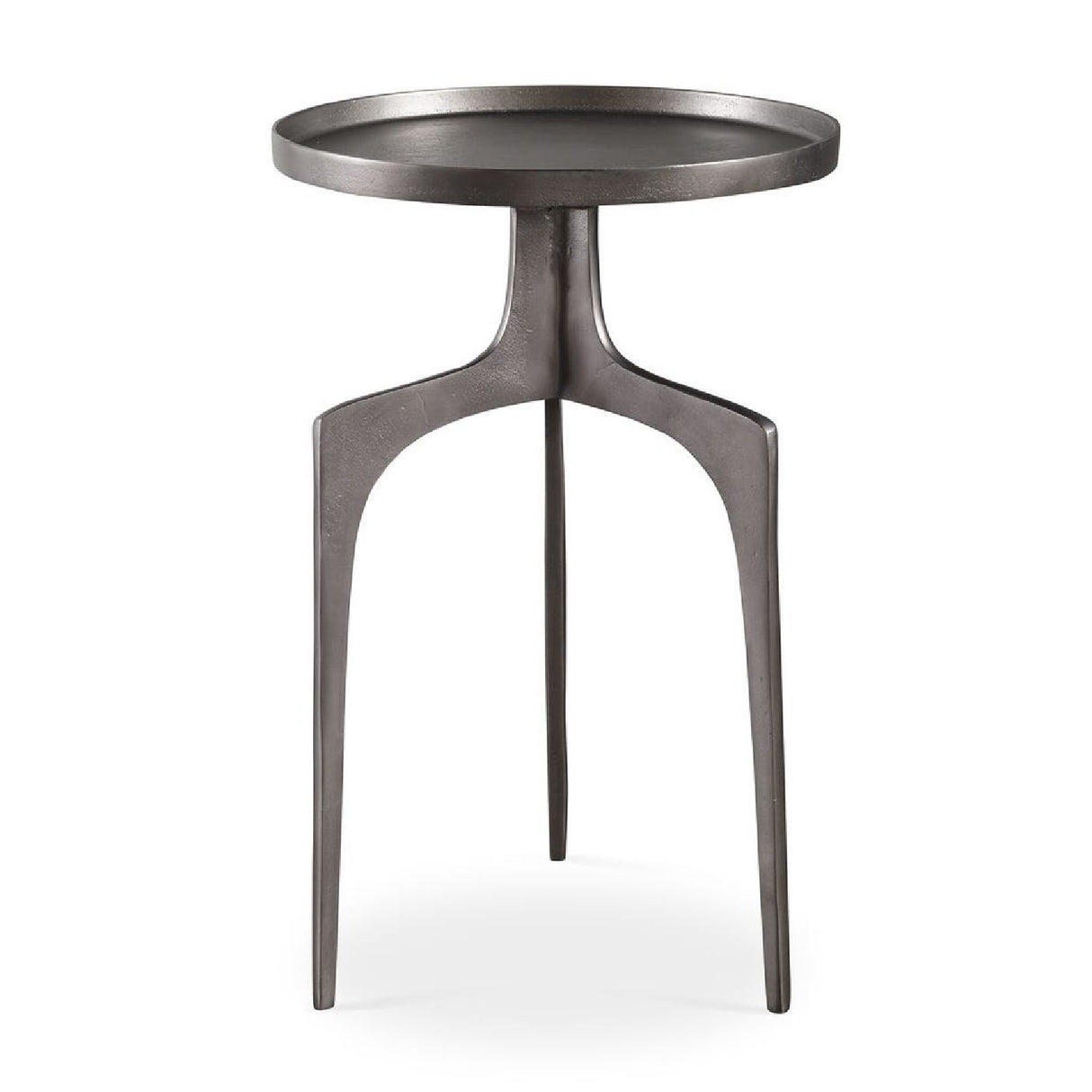 Round Cast Aluminum Accent Table | Oroa.com