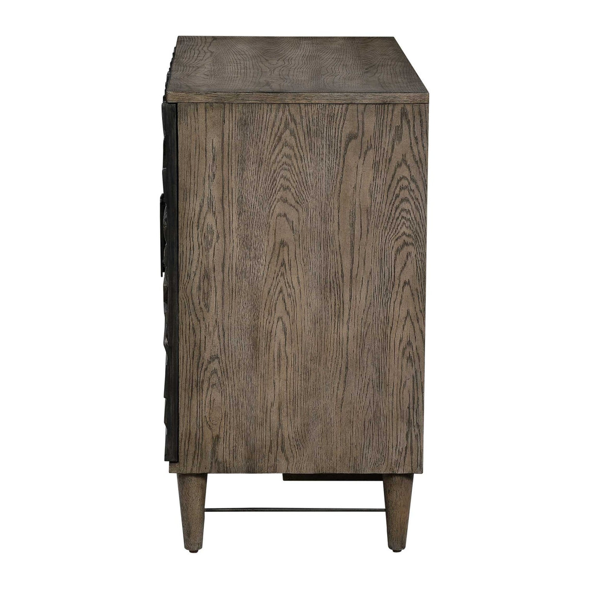 Oak Starburst 2-Door Cabinet by Uttermost Shield, alternate view 5
