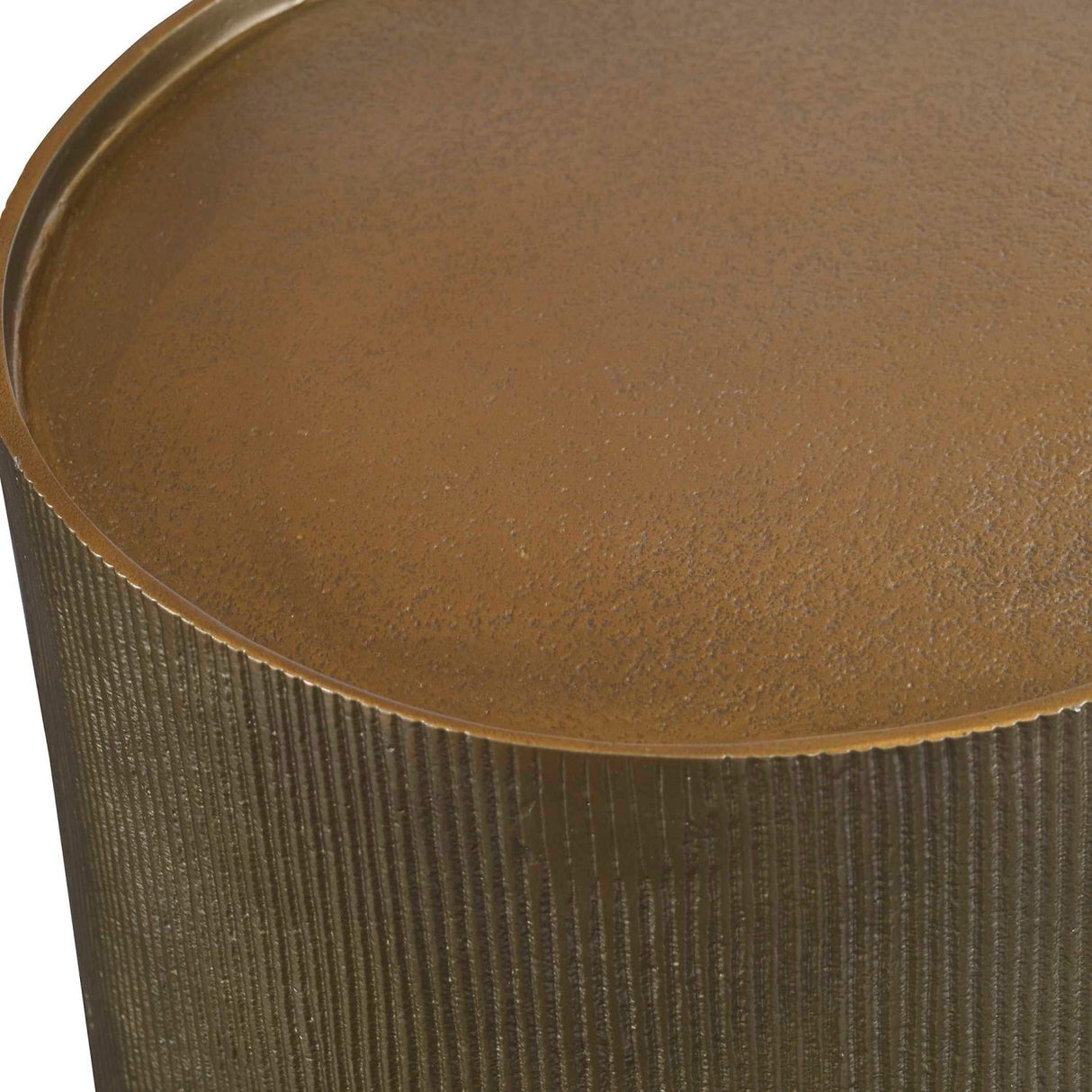 Reeded Gold Accent Table by Uttermost Adrina, alternate view 4