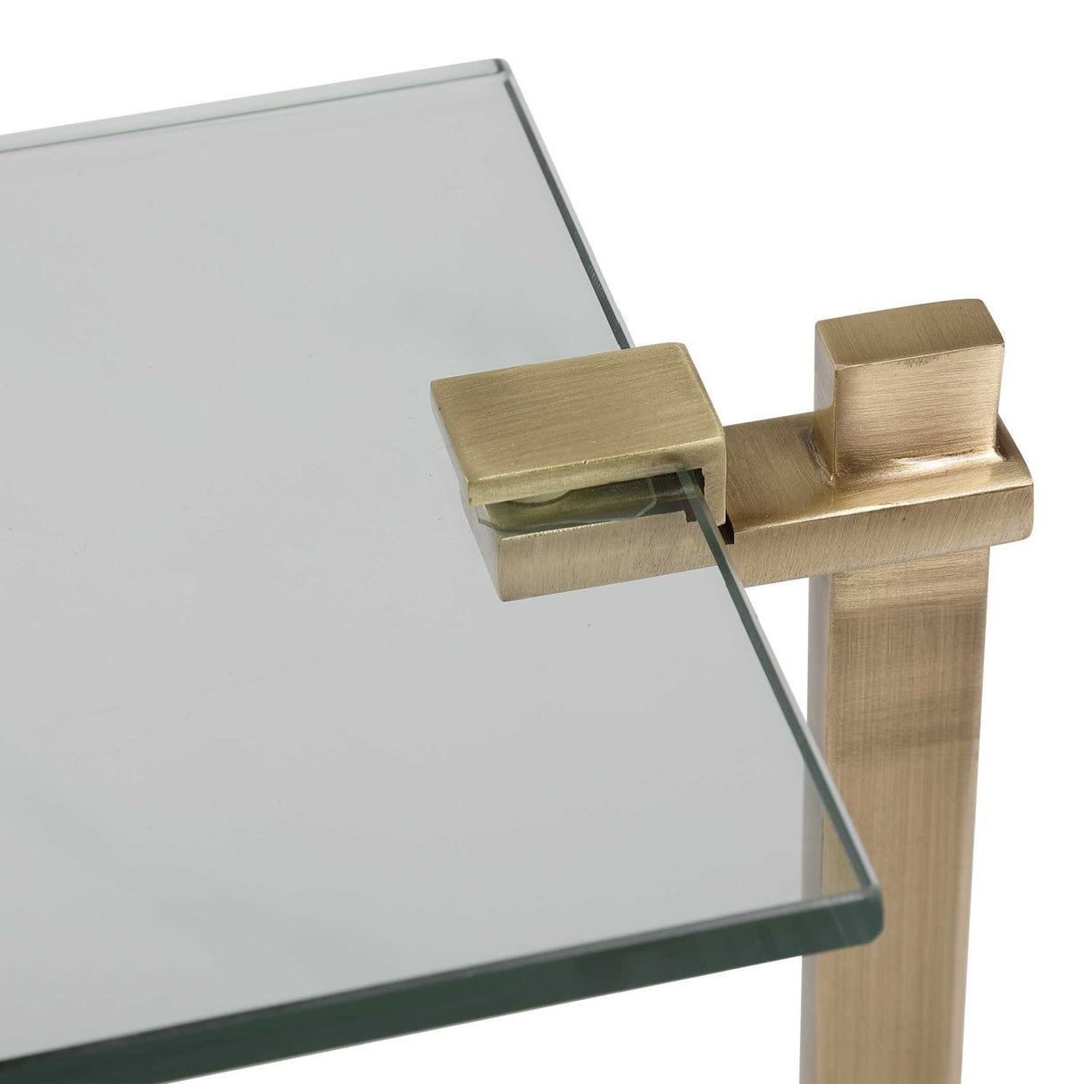 Modern European furniture - White Marble Foot Accent Table - www.oroa.com