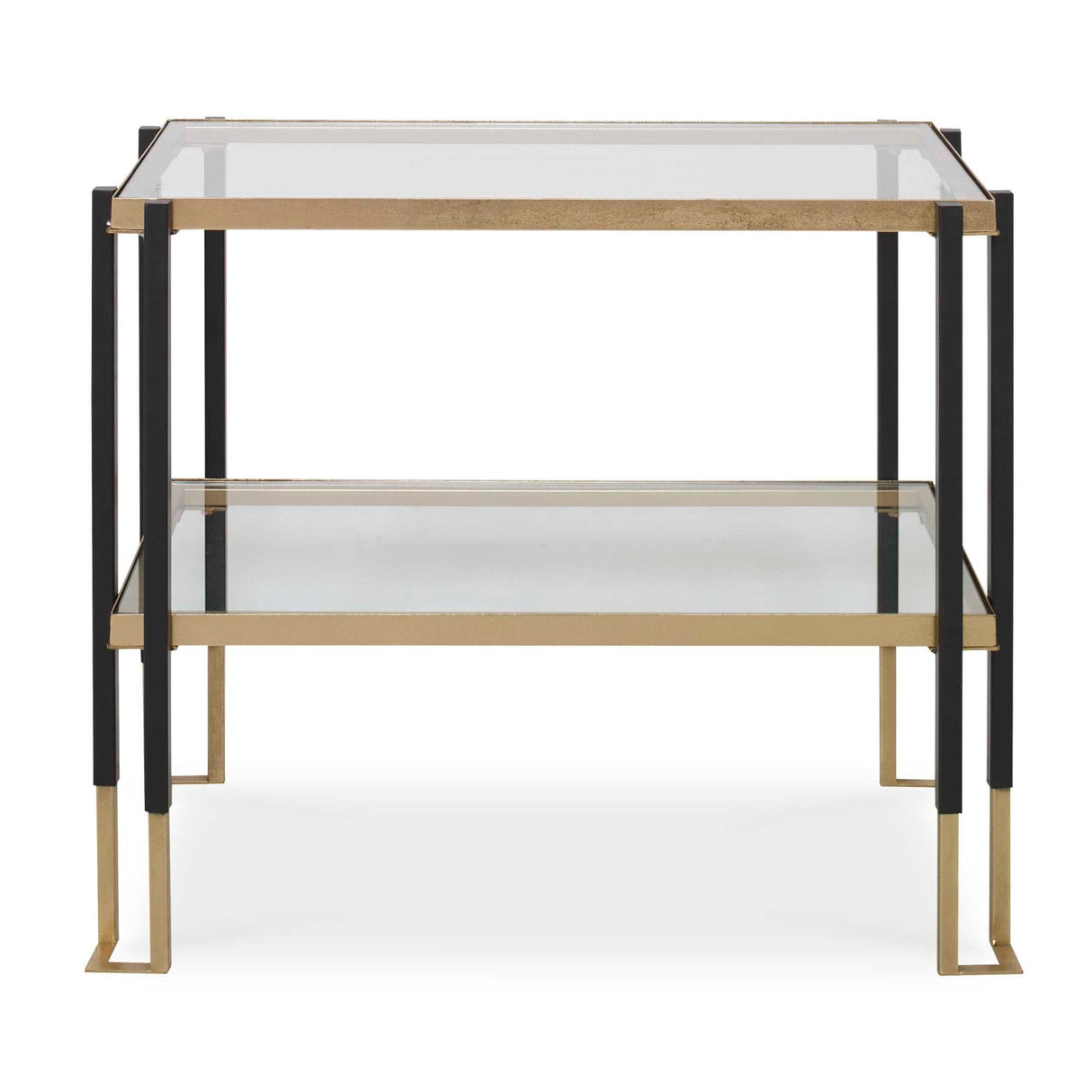 Two-Toned Iron Side Table by Uttermost Kentmore