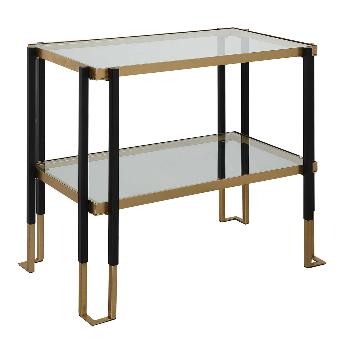 Two-Toned Iron Side Table | Oroa.com