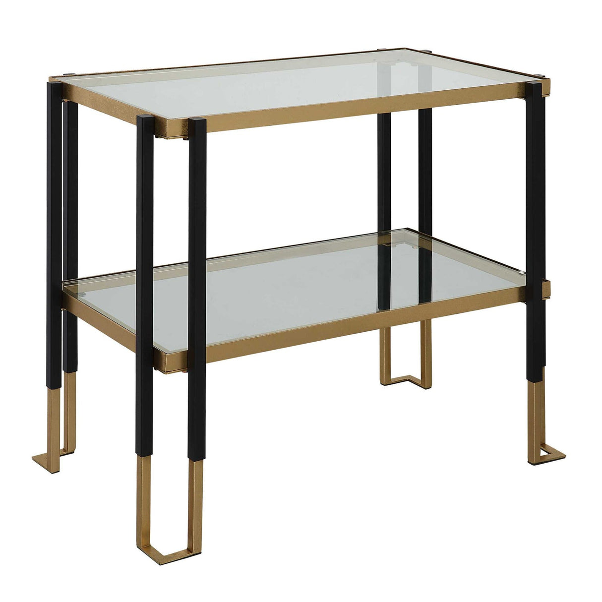 Two-Toned Iron Side Table by Uttermost Kentmore, alternate view 3