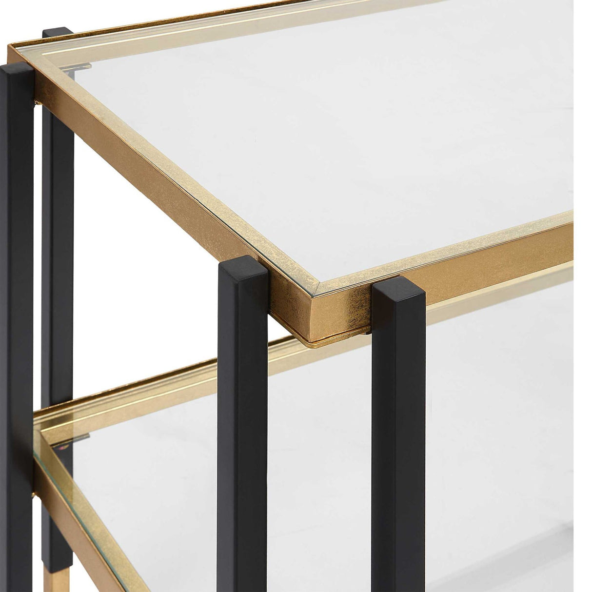 Two-Toned Iron Side Table by Uttermost Kentmore, alternate view 5