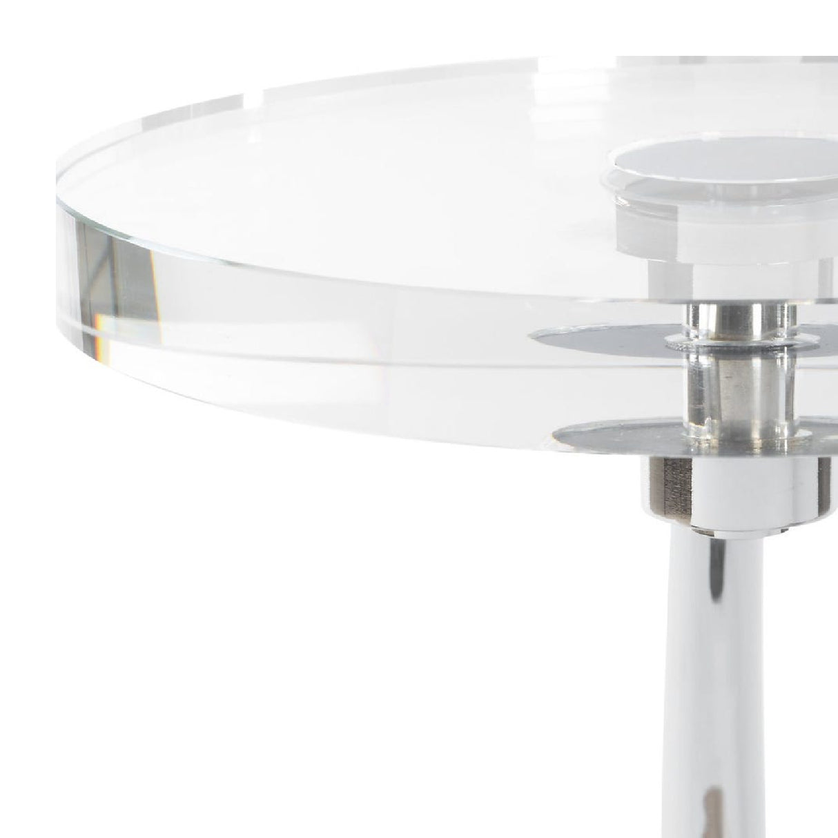 Round Crystal Drink Table | Oroa.com