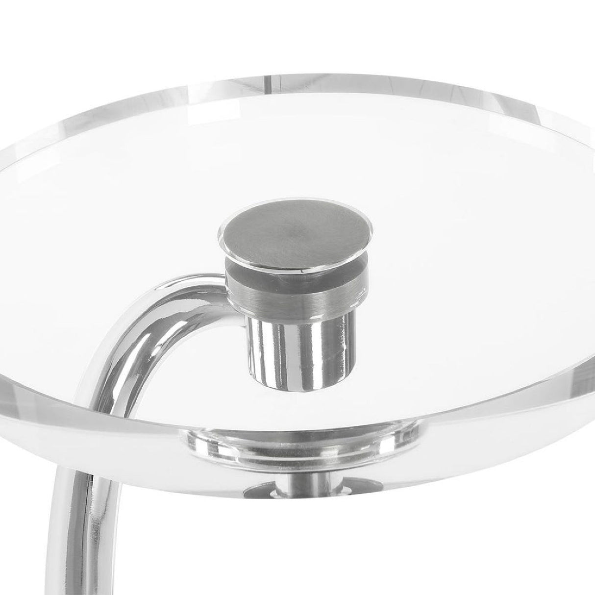 Modern European furniture - Round Crystal Drink Table - www.oroa.com