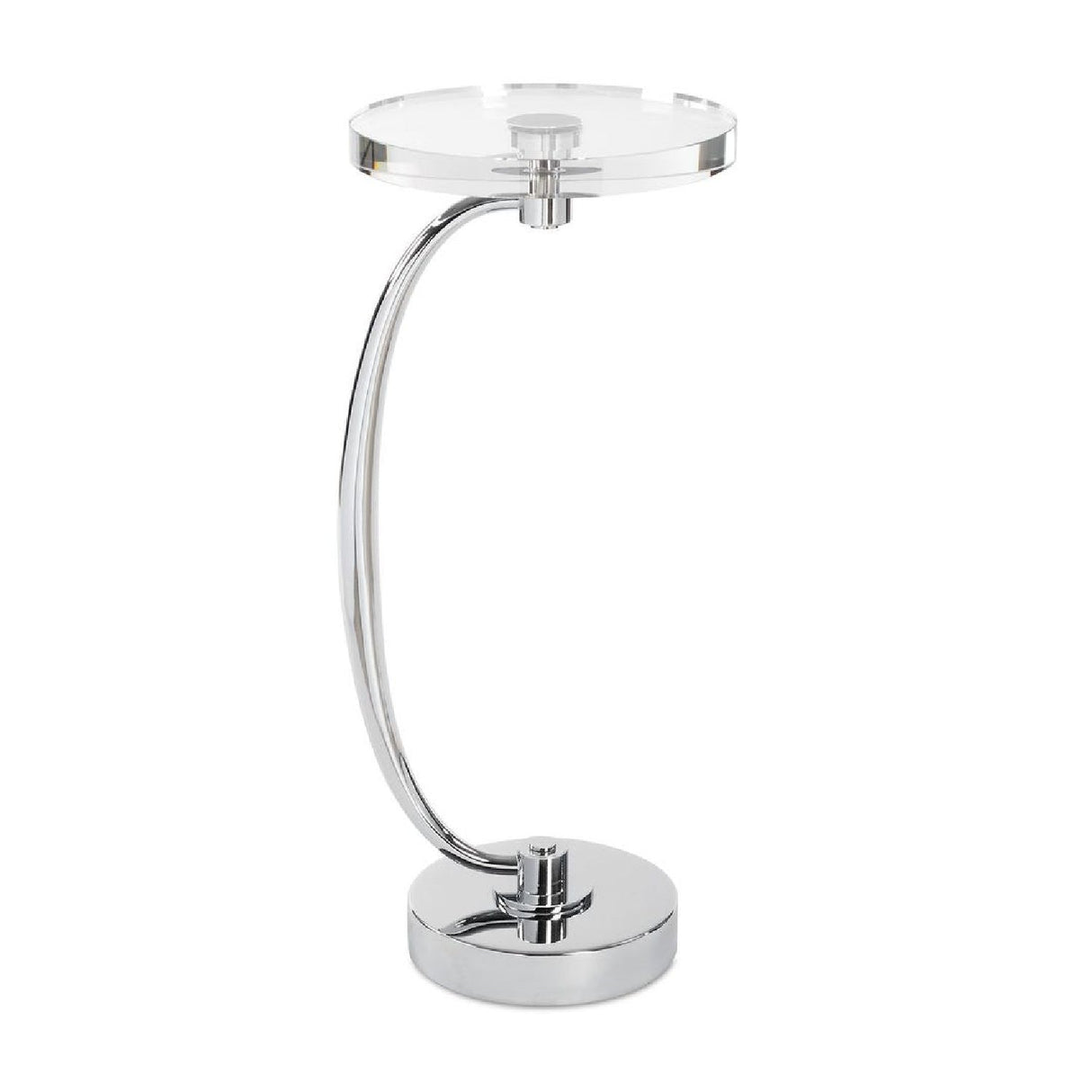 Modern European furniture - Round Crystal Drink Table - www.oroa.com