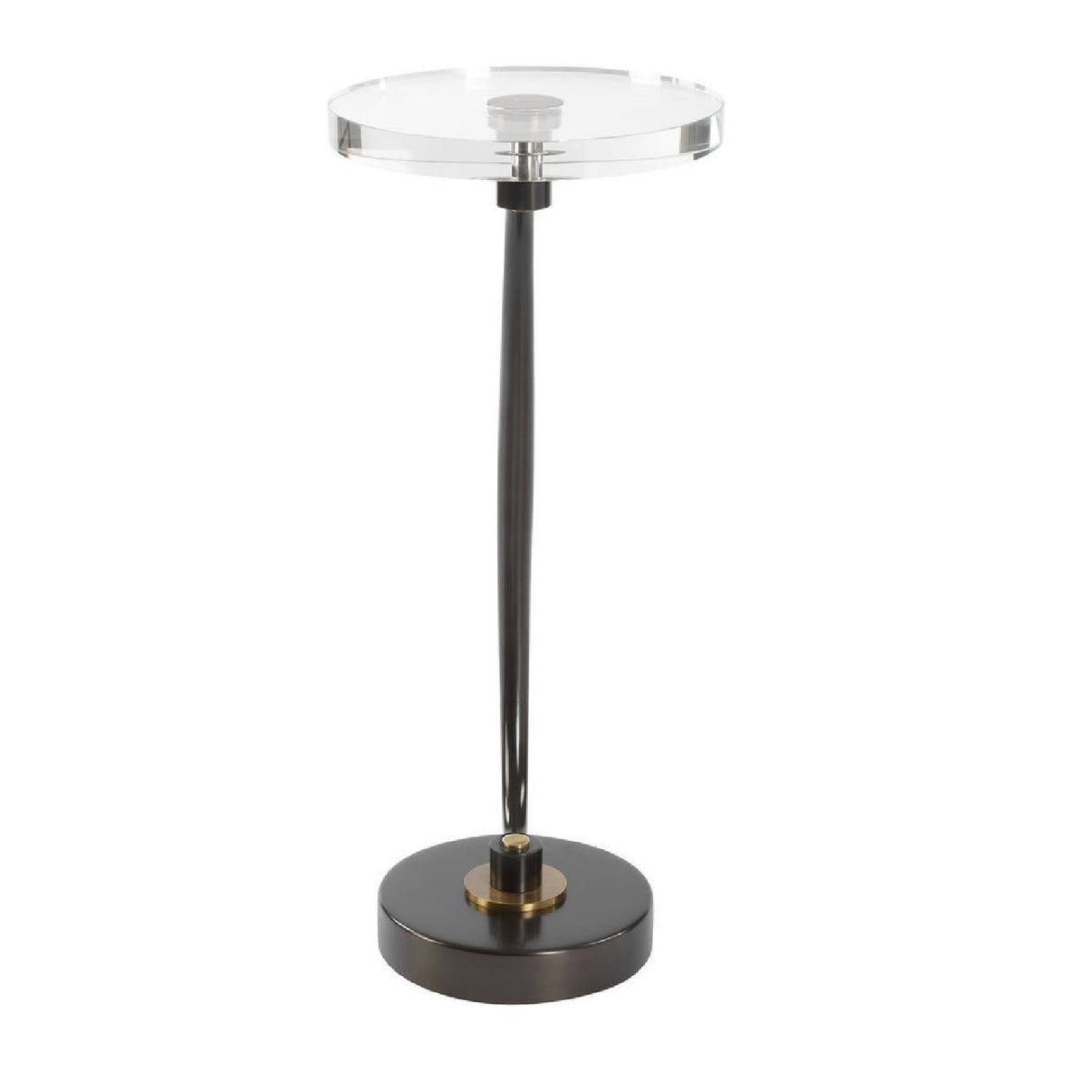 Modern European furniture - Round Crystal Drink Table - www.oroa.com