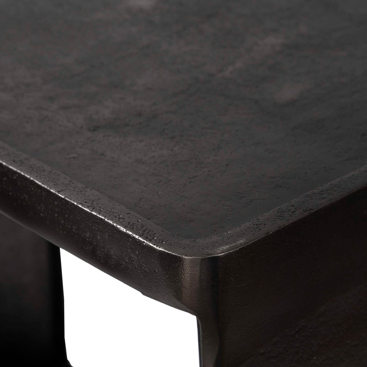 Modern European furniture - Cast Aluminum Side Table - www.oroa.com