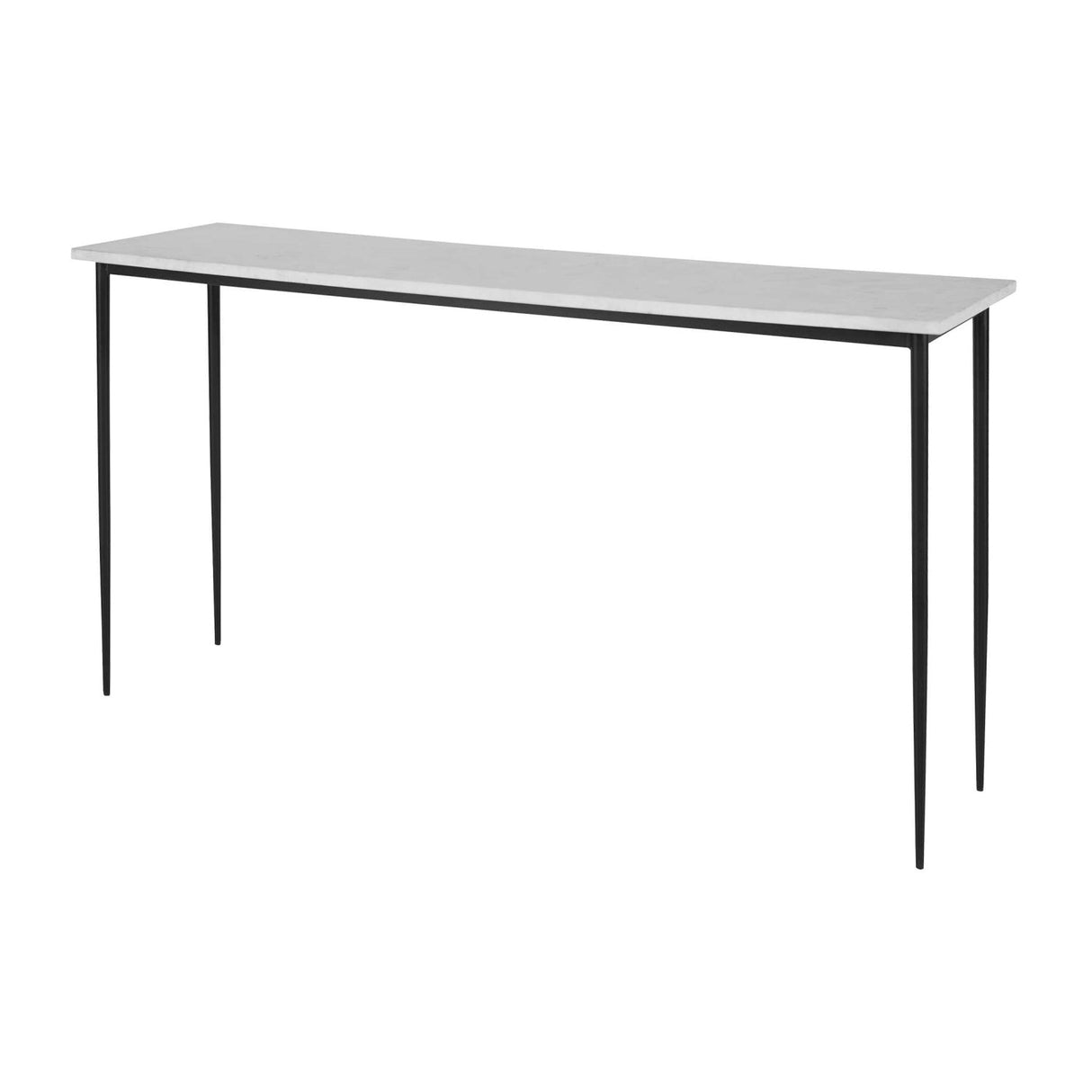 Modern European furniture - White Marble Top Console Table - www.oroa.com