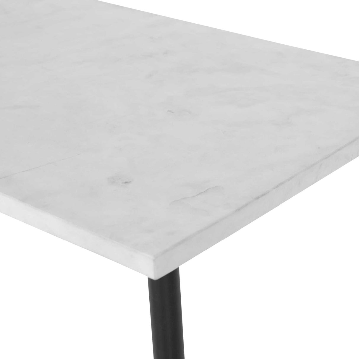 Modern European furniture - White Marble Top Console Table - www.oroa.com