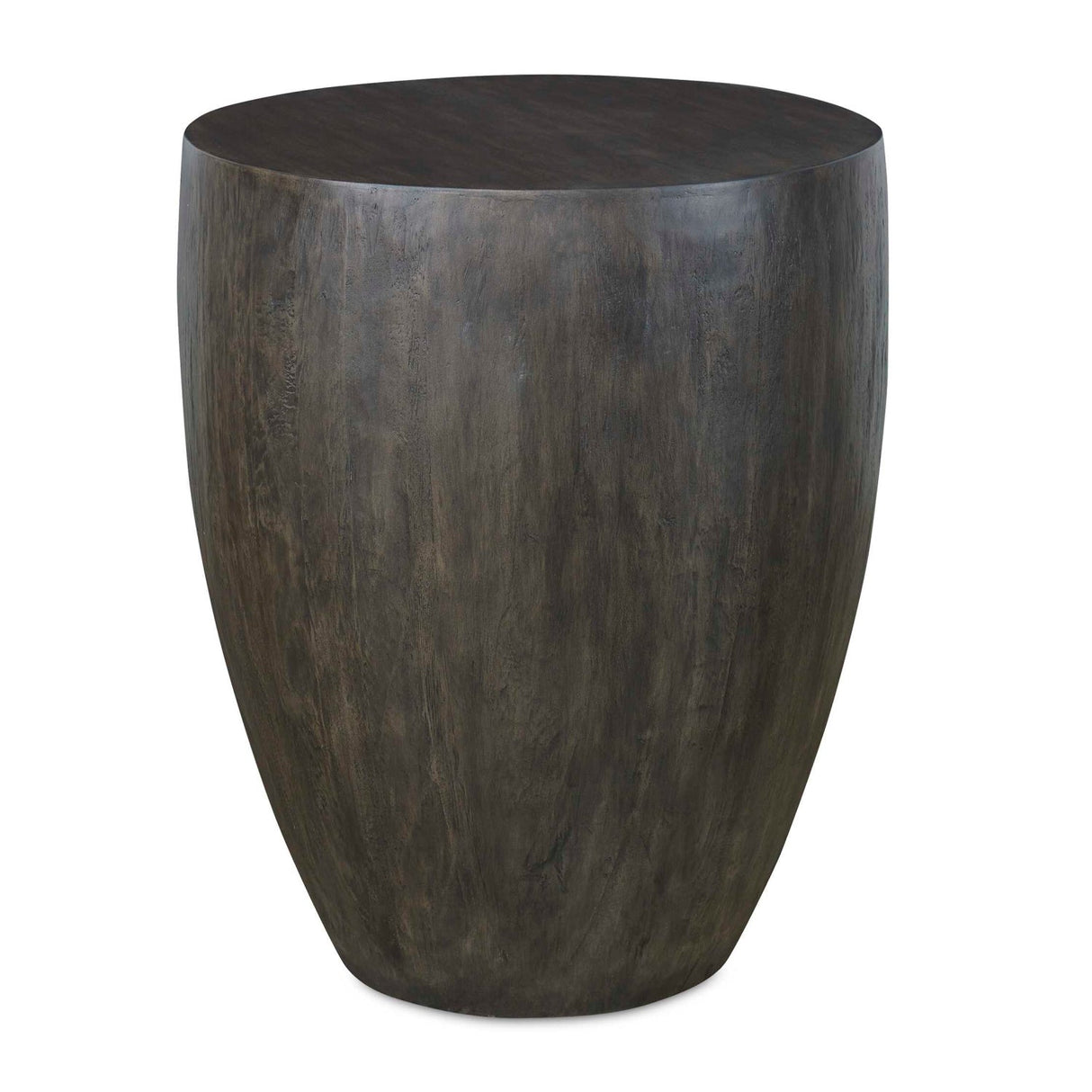 Walnut Finished Round End Table by Uttermost Lark