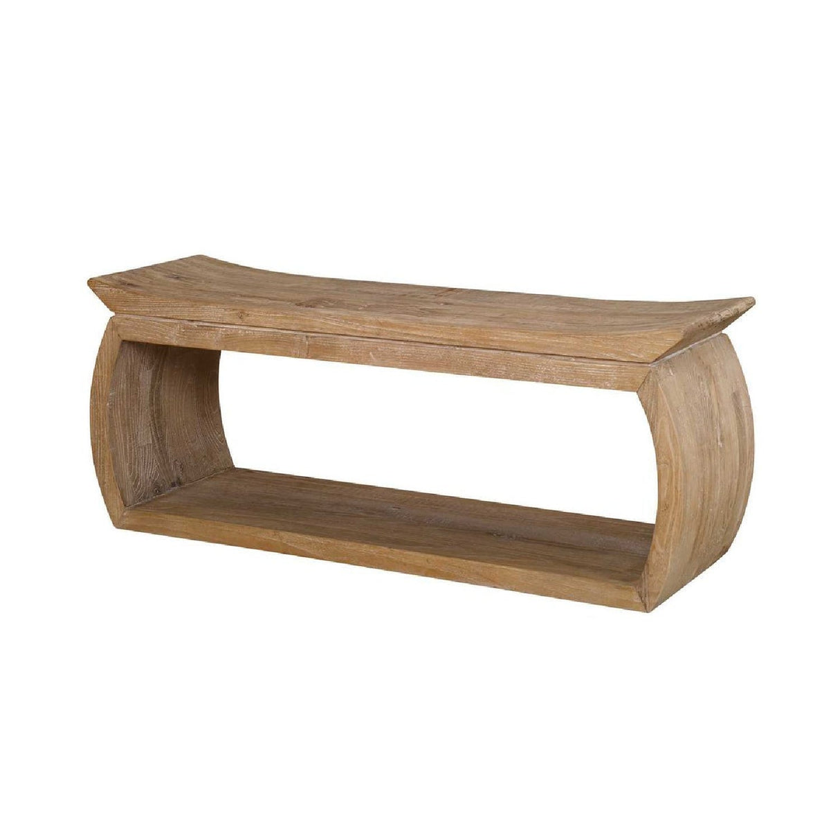 Modern European furniture - Elm Wood Accent Bench - www.oroa.com