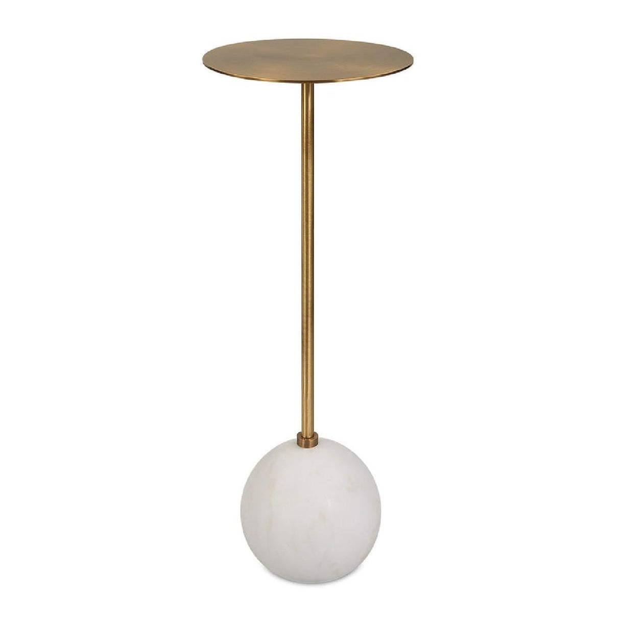 Modern European furniture - Gold Pedestal Drink Table - www.oroa.com