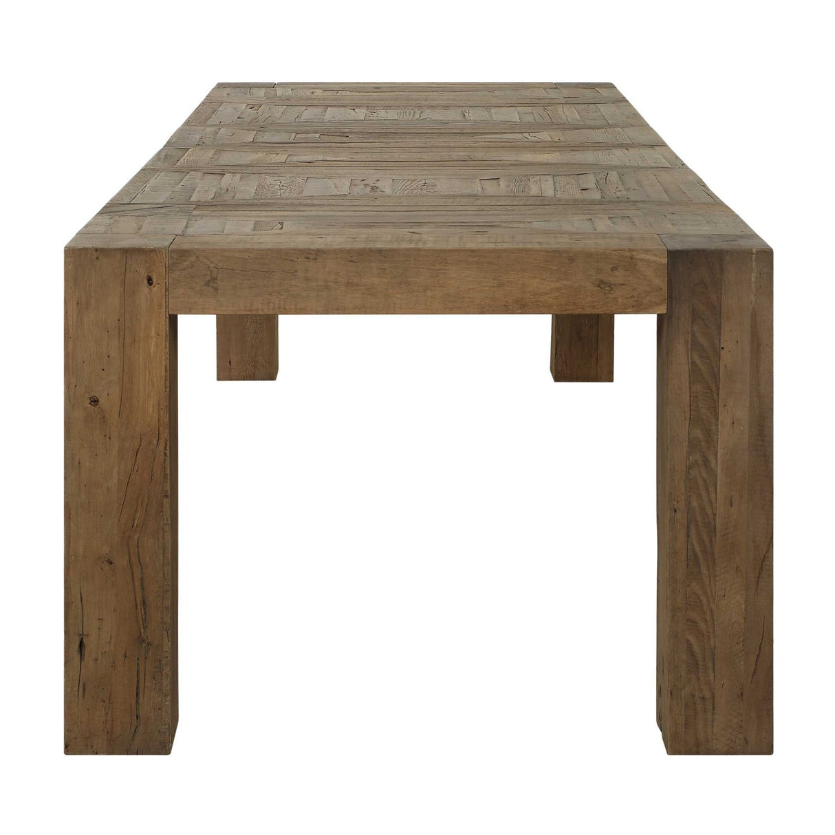 Natural Wood Dining Table Table by Uttermost Aldan, alternate view 4