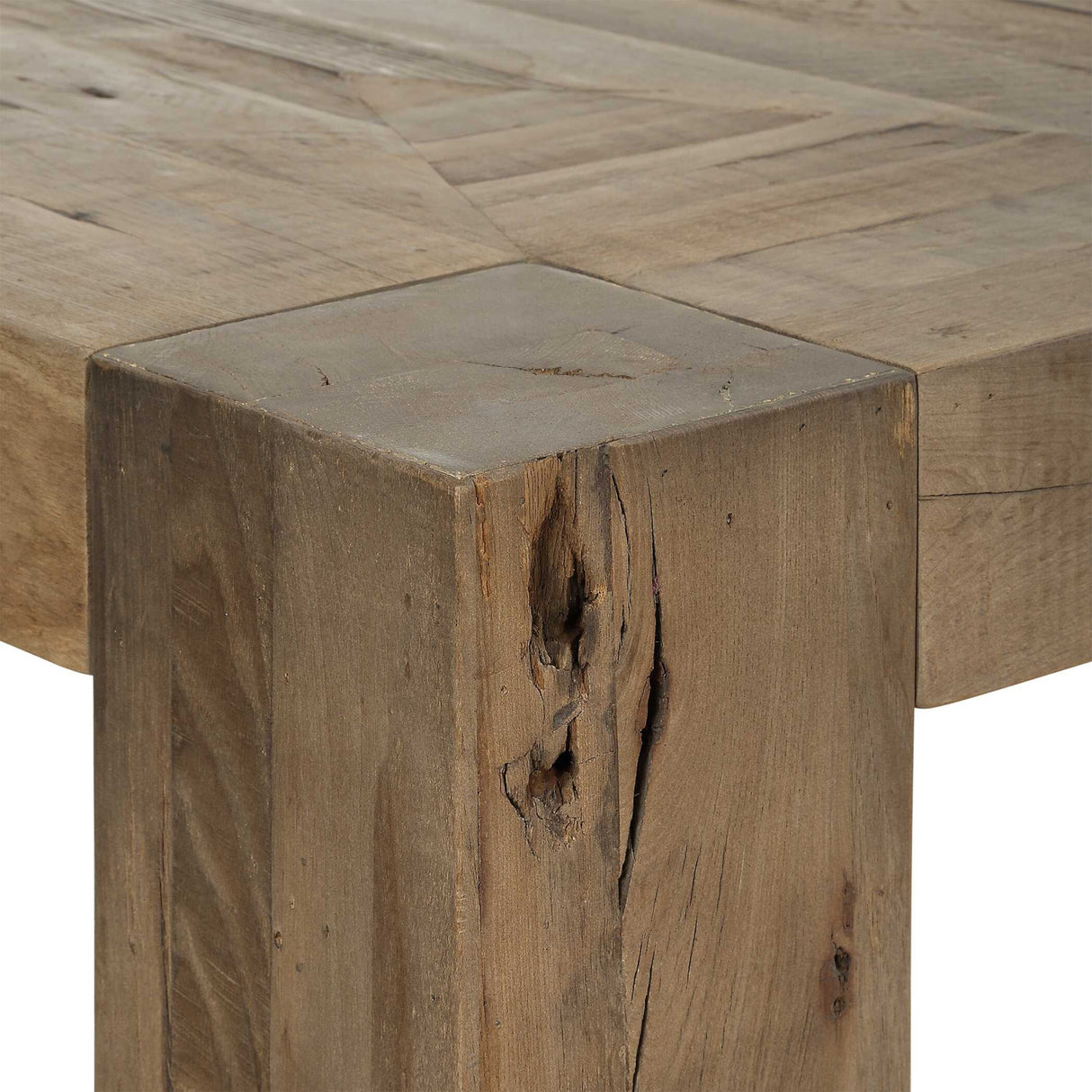 Natural Wood Dining Table Table | Uttermost Aldan