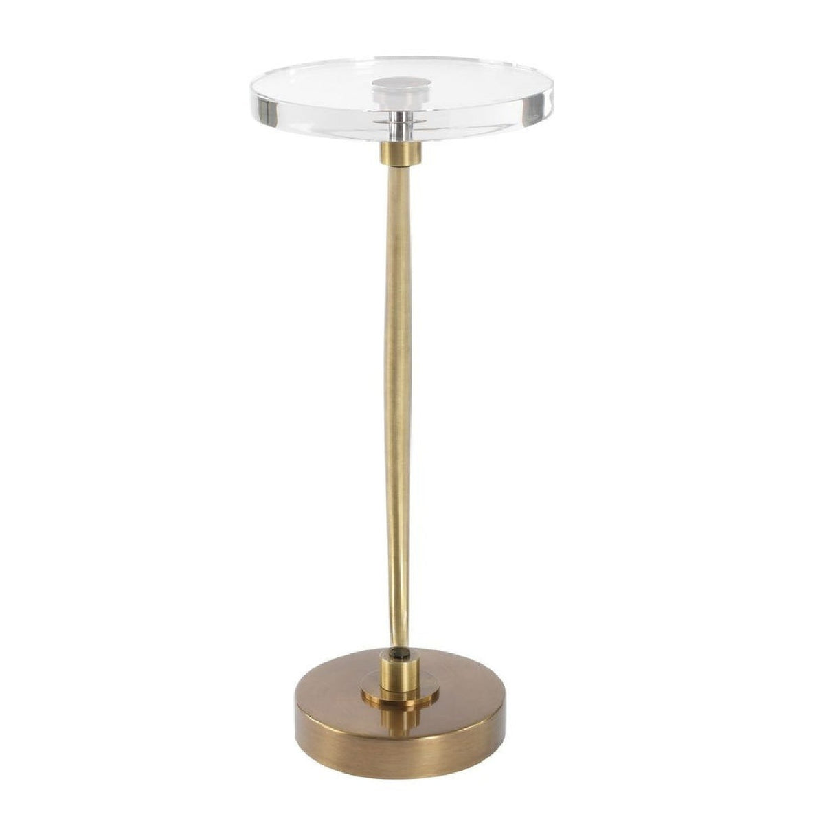 Modern European furniture - Round Crystal Drink Table - www.oroa.com