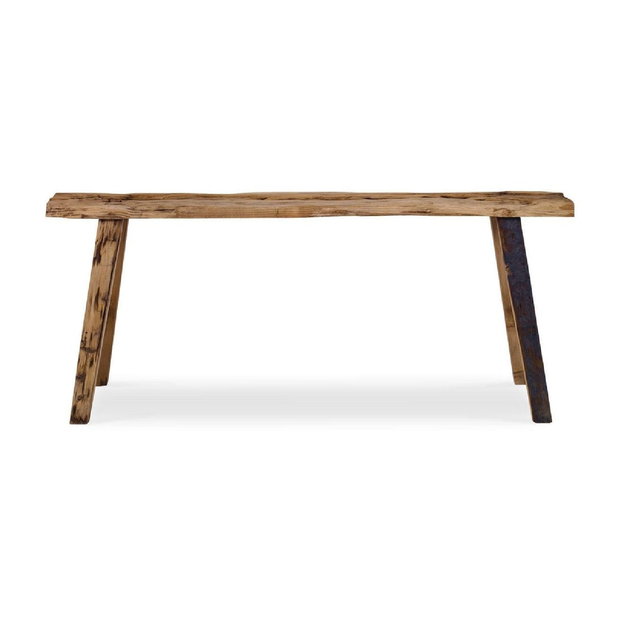 Rustic Pine Wood Bench by Uttermost Paddock