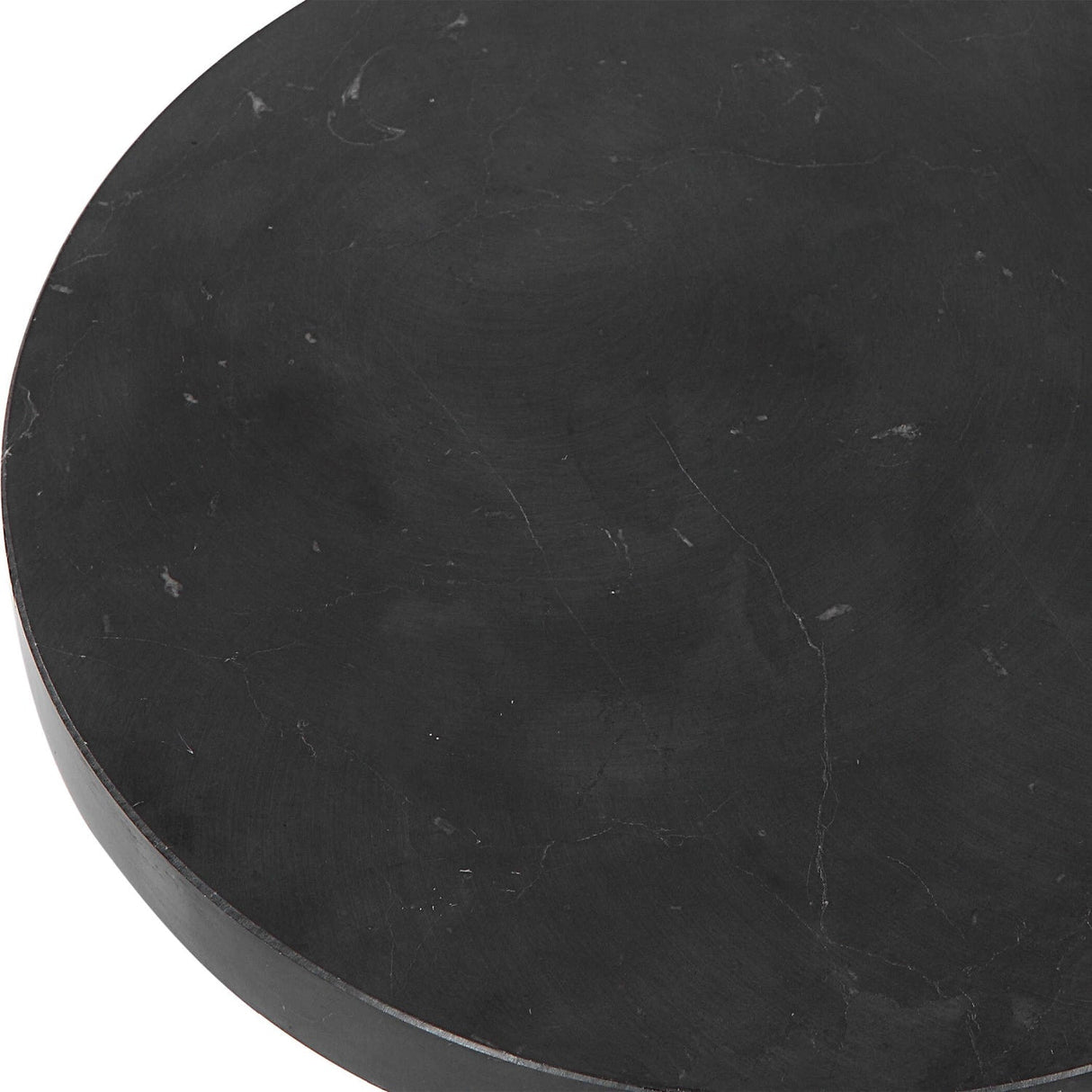 Black Marble Drink Table by Uttermost Bead, alternate view 3