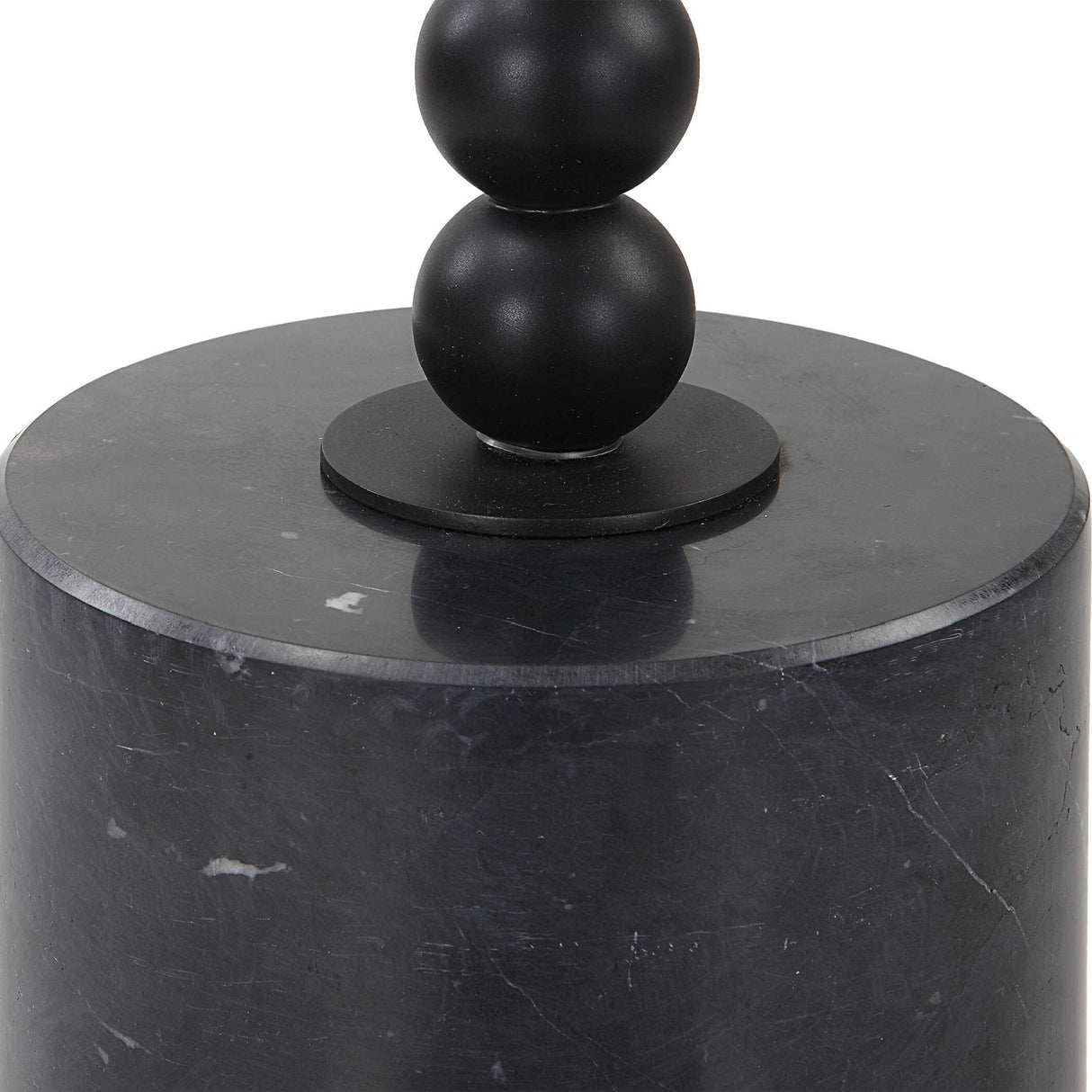 Black Marble Drink Table | Oroa.com