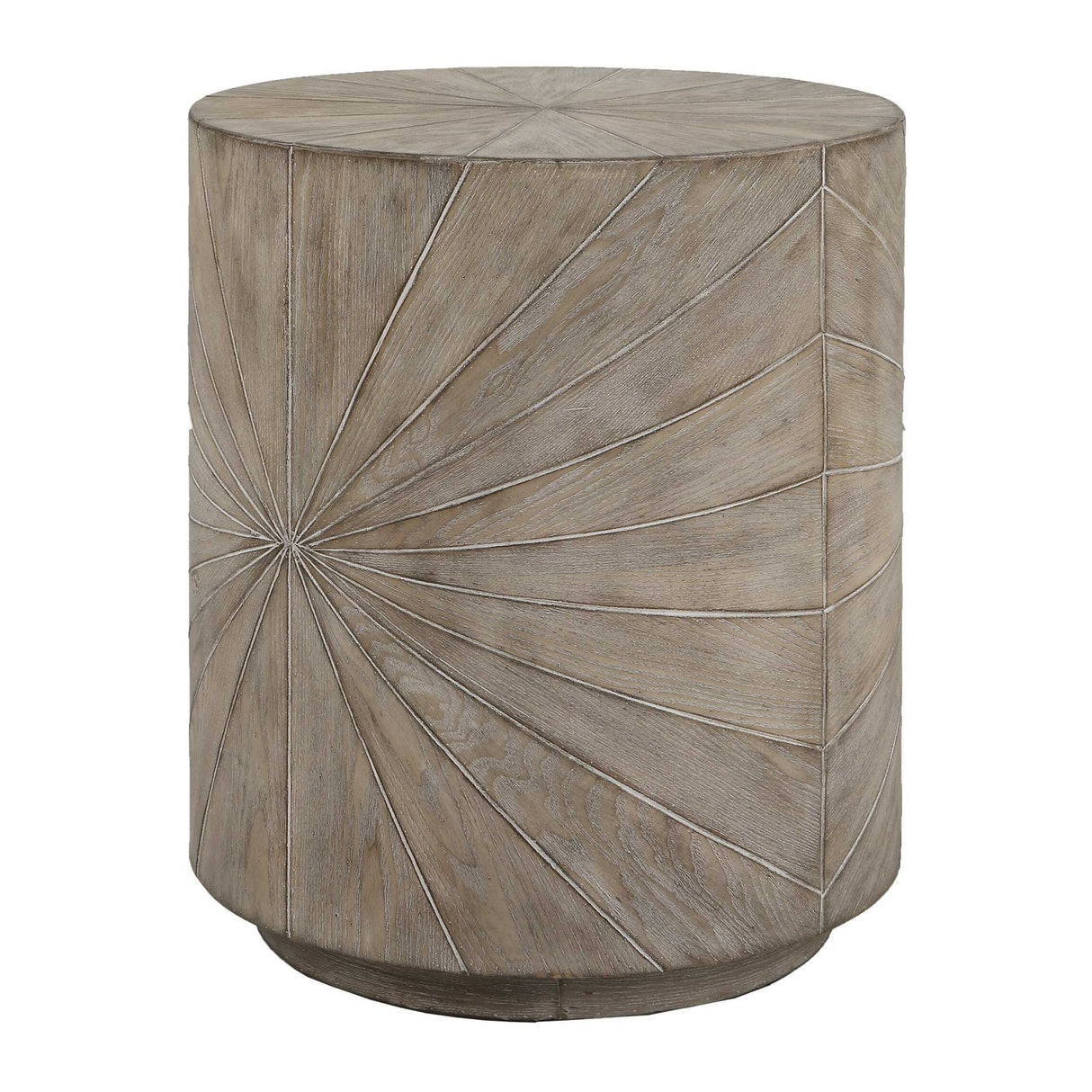 Modern European furniture - Starburst Fir Wood Side Table - www.oroa.com