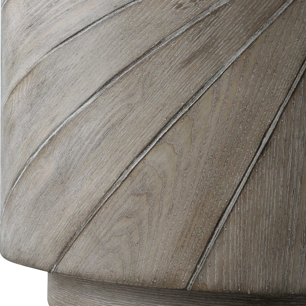 Starburst Fir Wood Side Table by Uttermost Starshine, alternate view 5