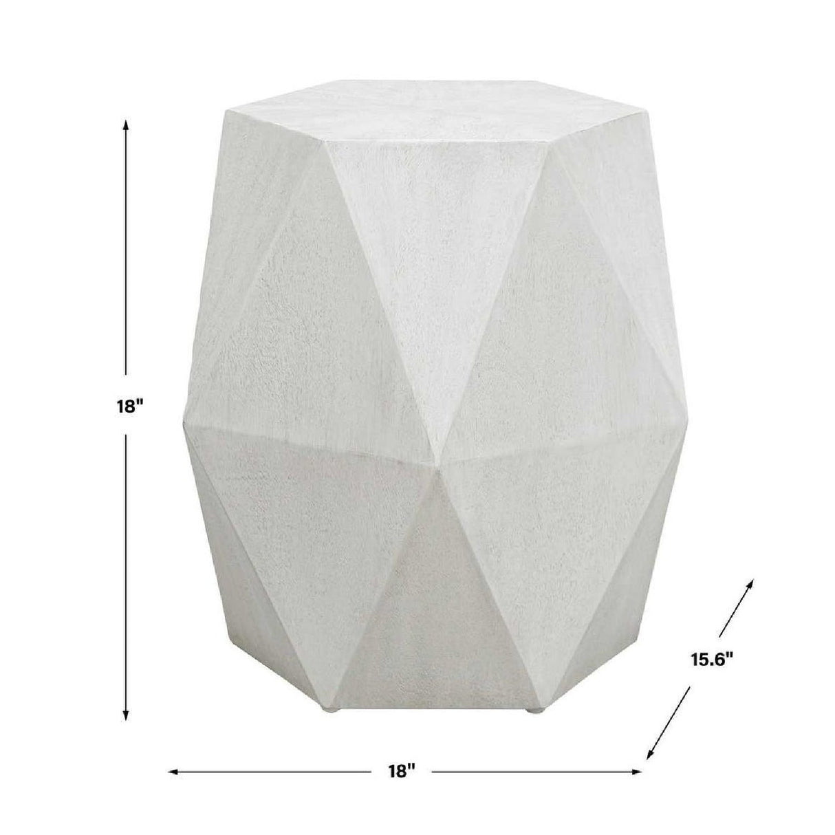 Mango Veneer Sunburst Side Table | Uttermost Volker - www.oroa.com