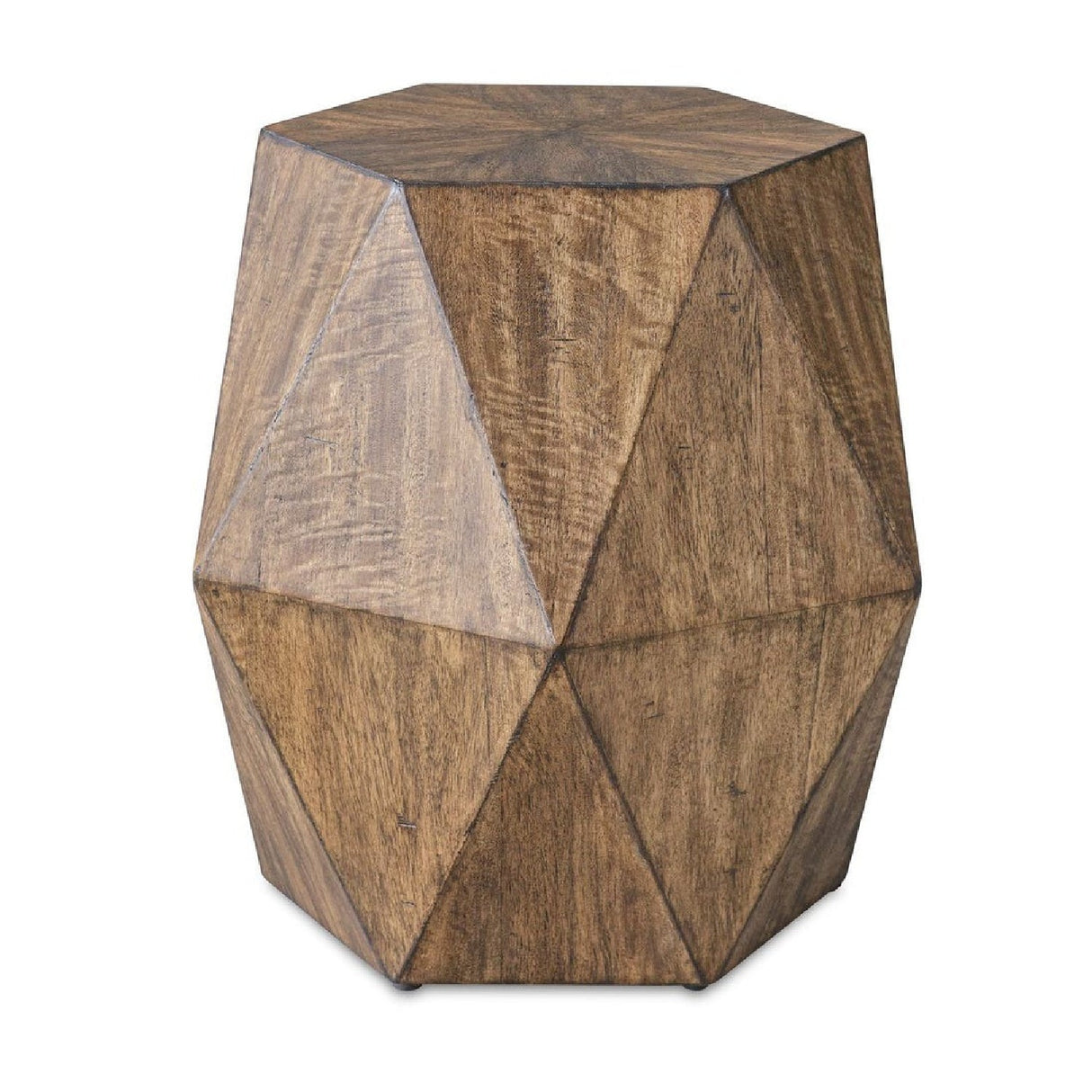 Mango Veneer Sunburst Side Table | Uttermost Volker - www.oroa.com