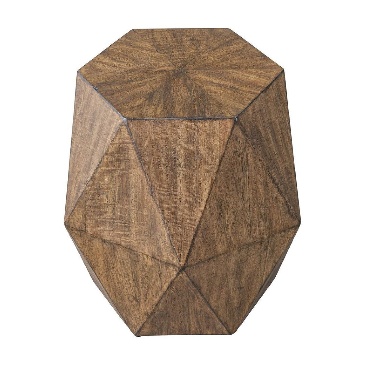 Mango Veneer Sunburst Side Table | Uttermost Volker - www.oroa.com
