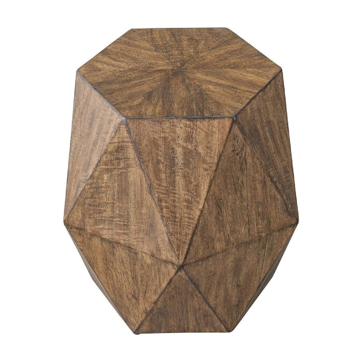 Mango Veneer Sunburst Side Table | Uttermost Volker - www.oroa.com