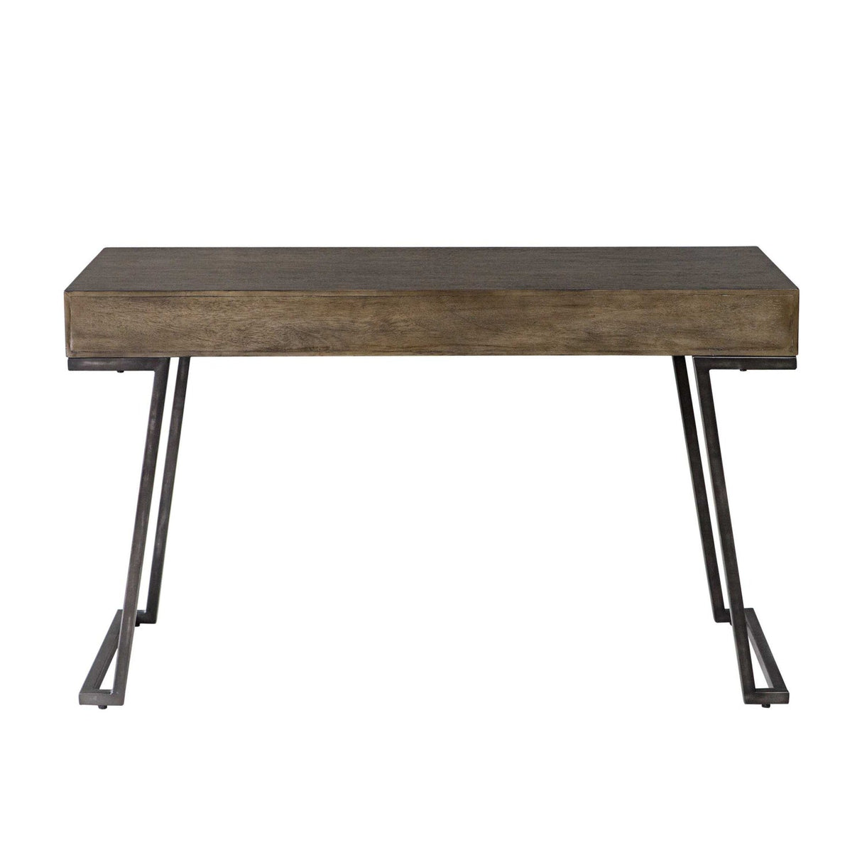 Modern European furniture - Mango Wood 3-Drawer Desk - www.oroa.com