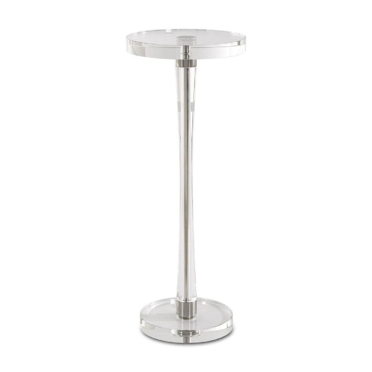 Crystal Pedestal Drink Table | Oroa.com