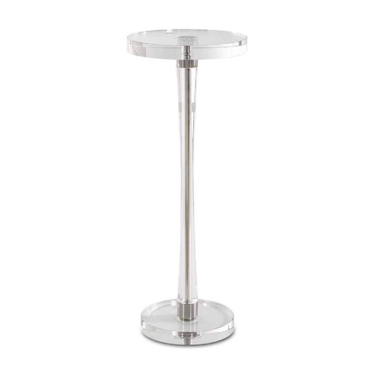 Crystal Pedestal Drink Table by Uttermost Pria