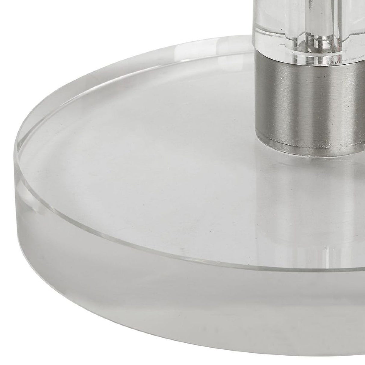 Crystal Pedestal Drink Table by Uttermost Pria, alternate view 5