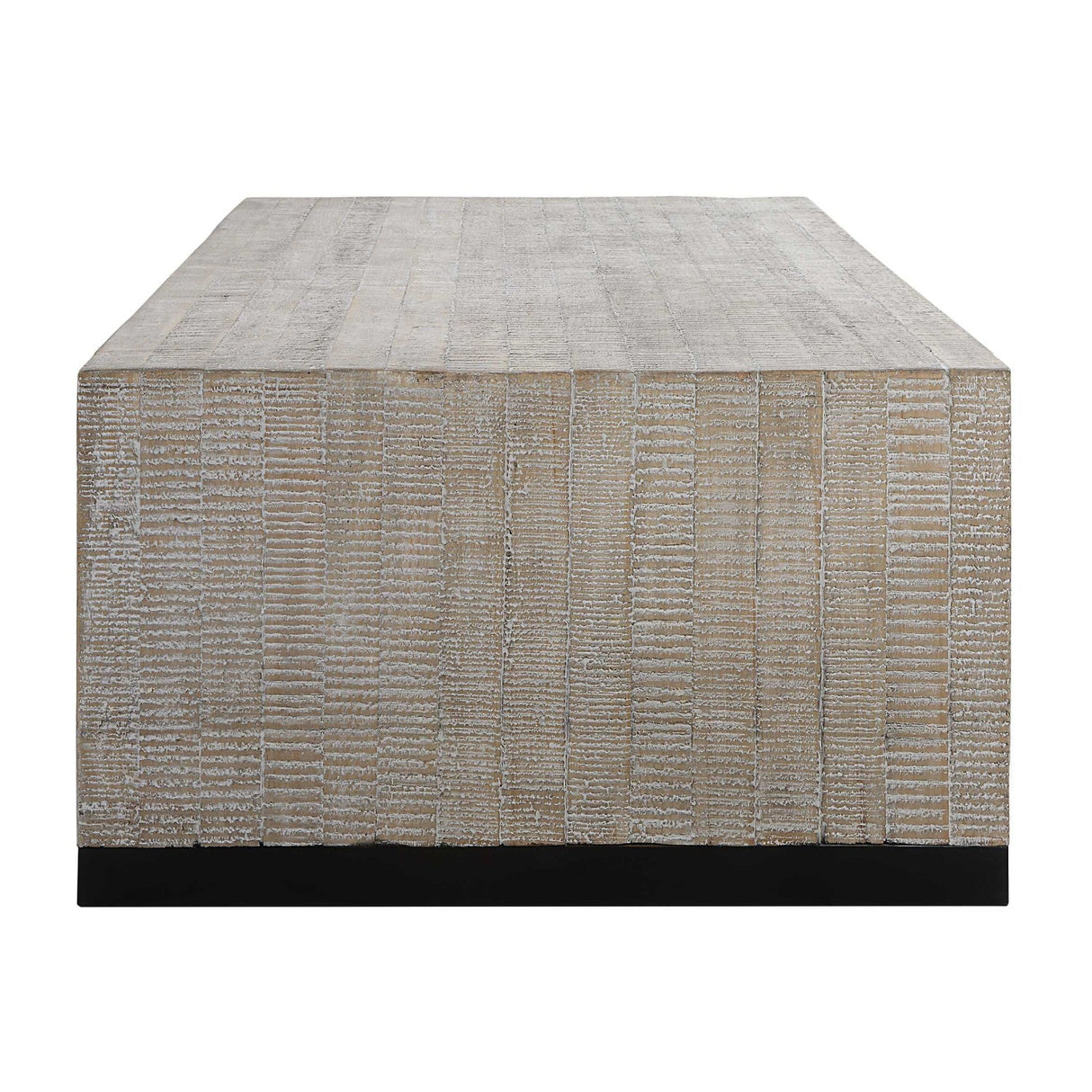 Modern European furniture - Whitewashed Wood Coffee Table - www.oroa.com