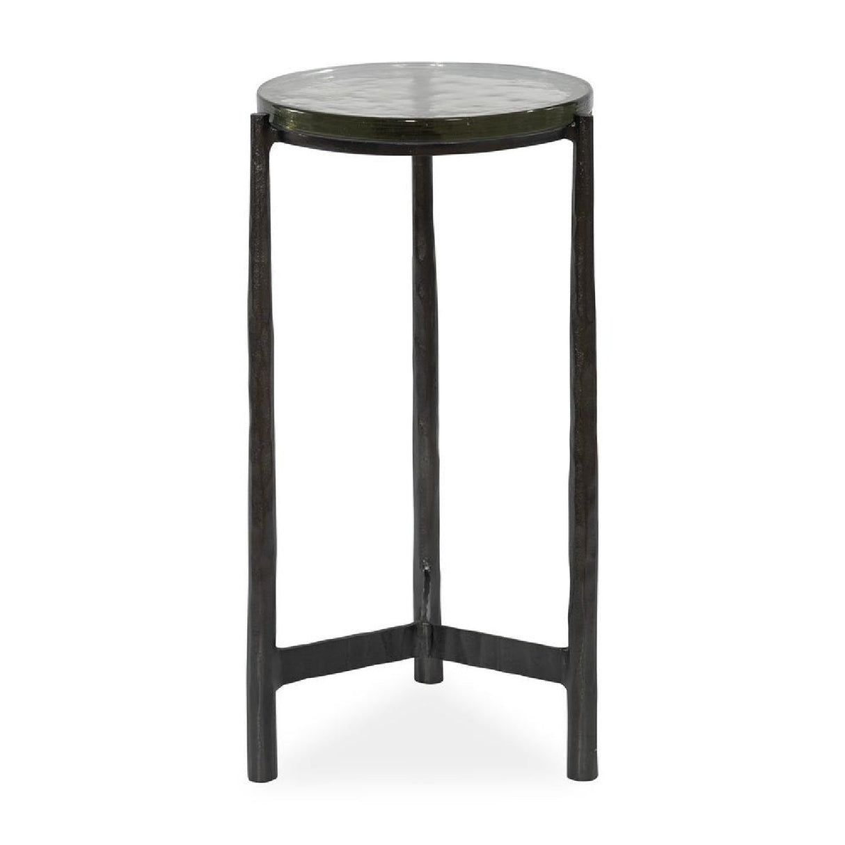 Modern European furniture - Round Glass Indoor/Outdoor Accent Table - www.oroa.com