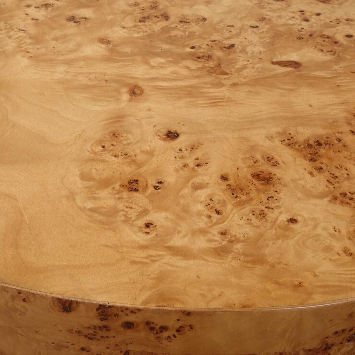 Poplar Burl Round Coffee Table by Uttermost Knots, alternate view 3