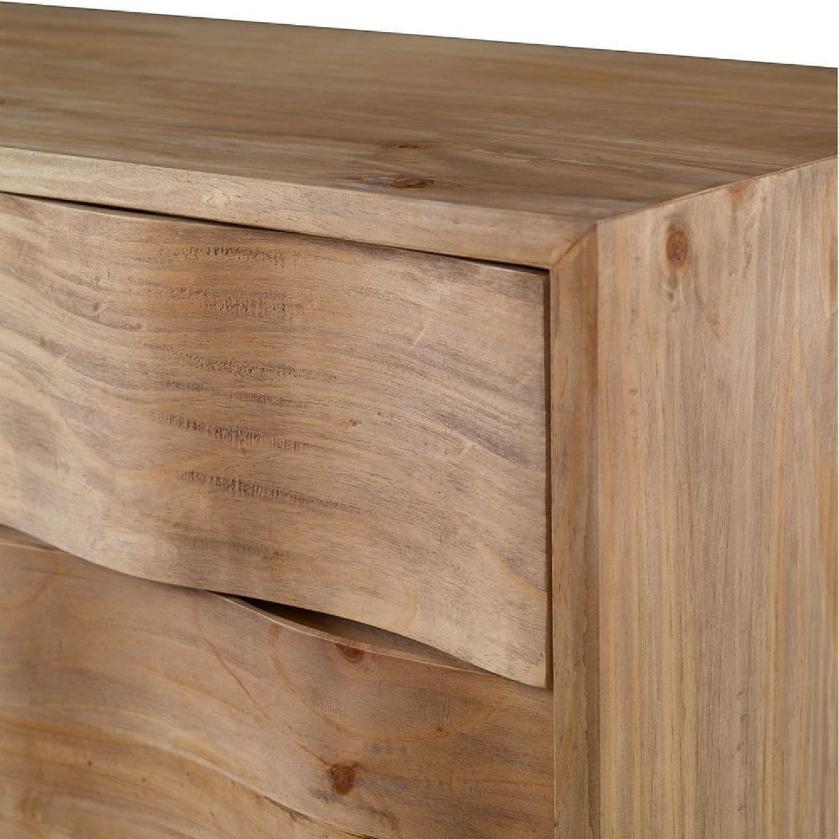 Pine Wood 4-Drawer Accent Chest by Uttermost Crawford, alternate view 4