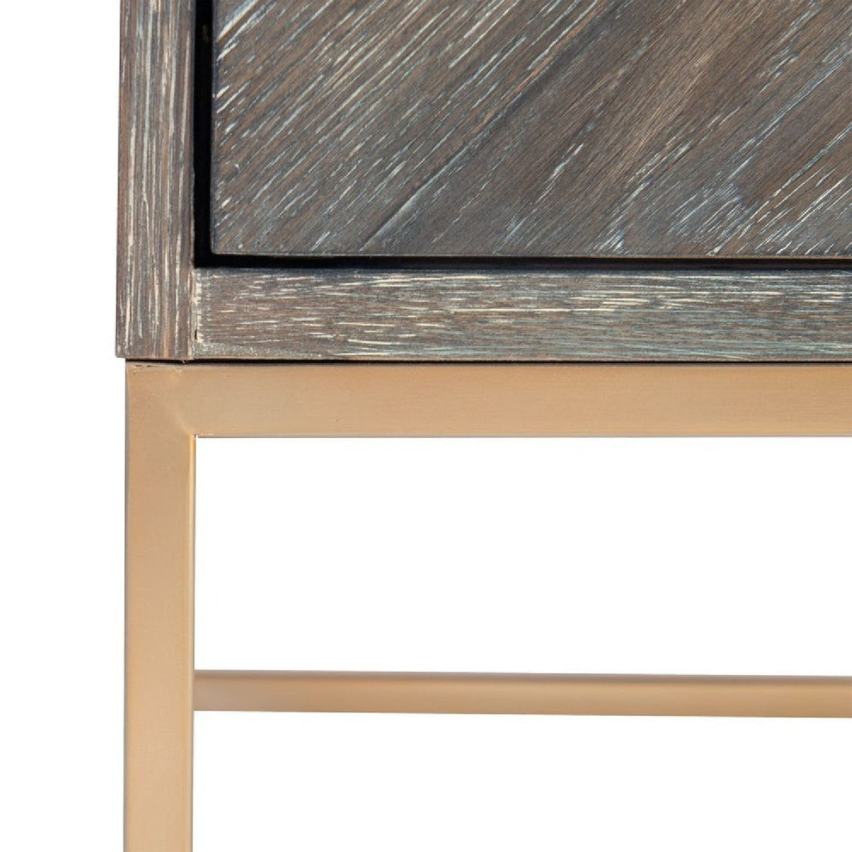 Oak Herringbone 2-Drawer Chest by Uttermost Armistead, alternate view 5