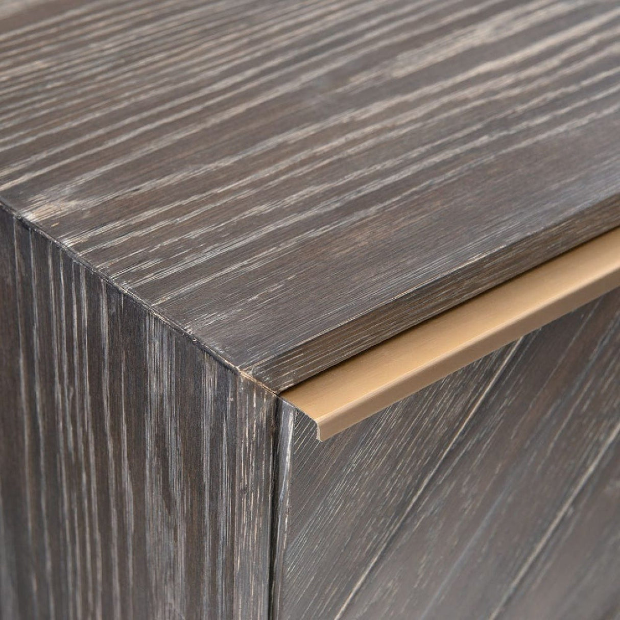 Oak Herringbone 2-Drawer Chest by Uttermost Armistead, alternate view 4