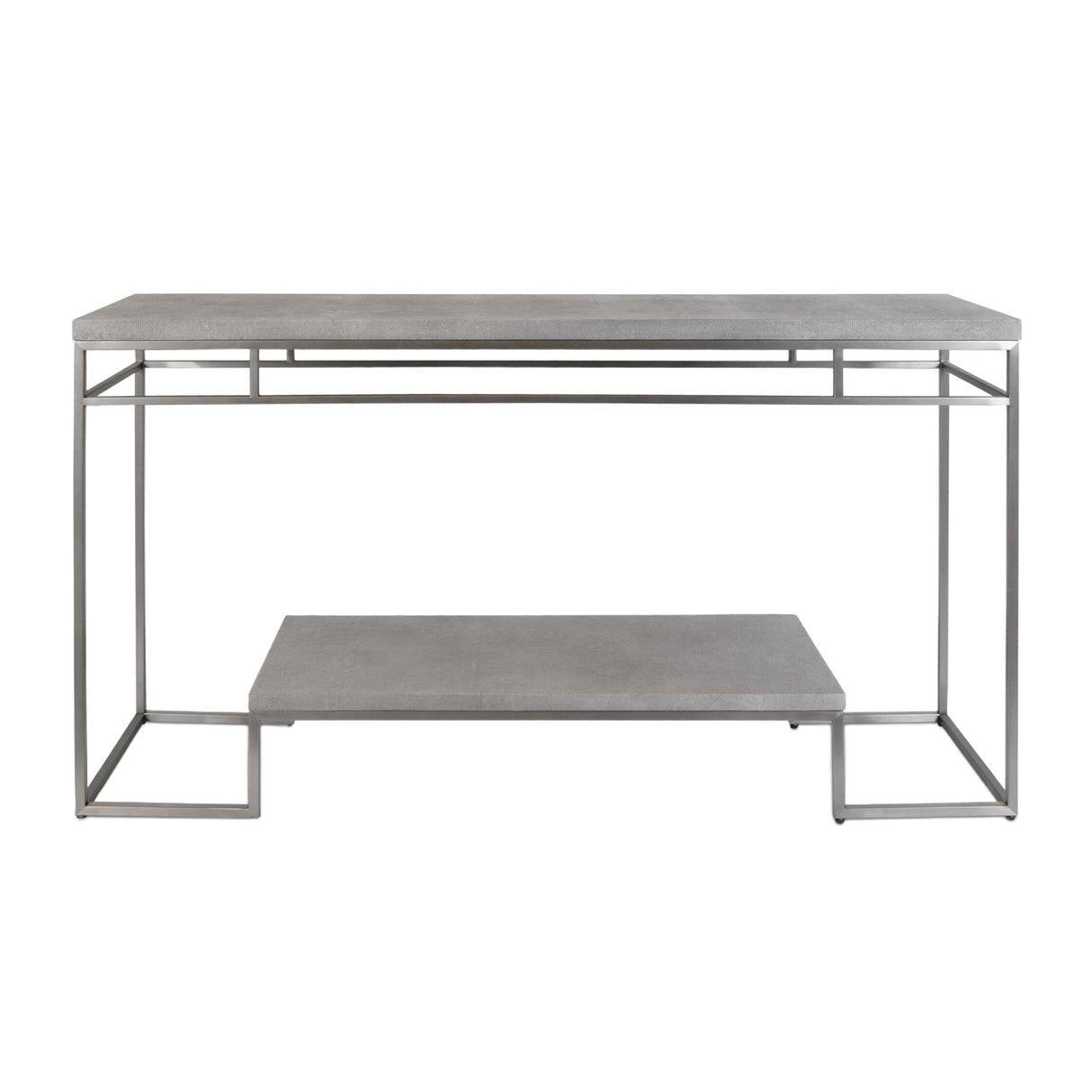 Brushed Nickel Console Table by Uttermost Clea