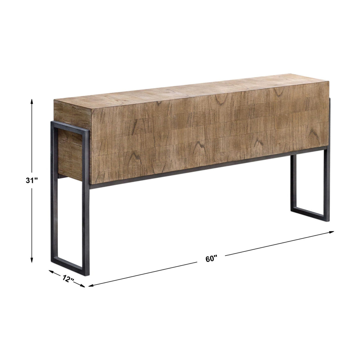 Modern European furniture - Solid Mahogany Console Table - www.oroa.com