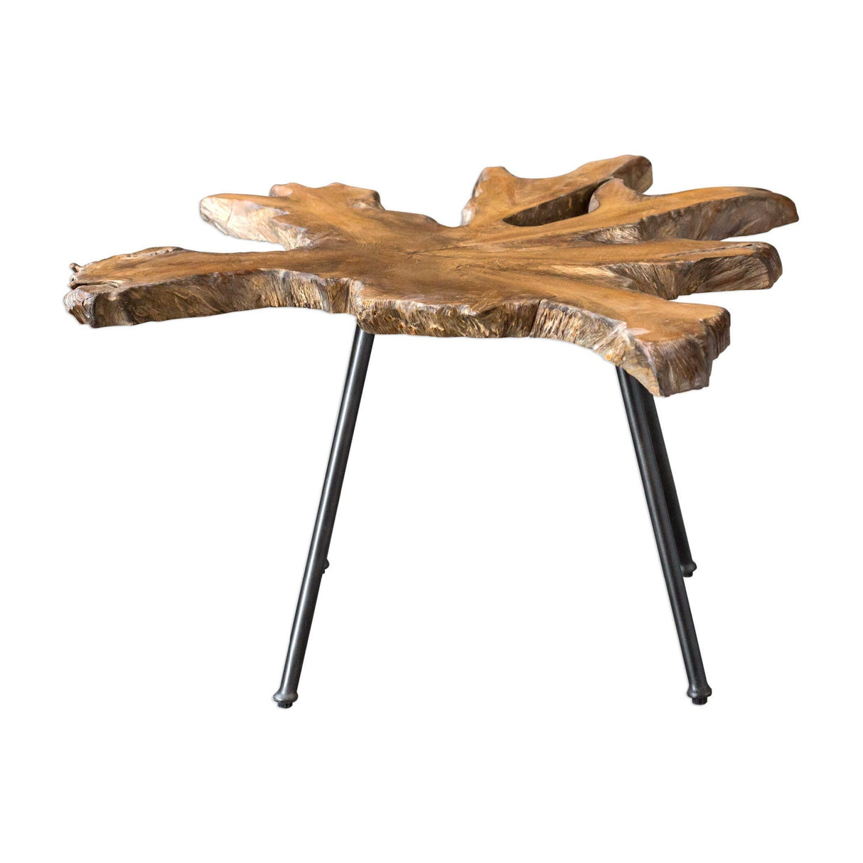 Modern European furniture - Organic Teak Wood Coffee Table - www.oroa.com